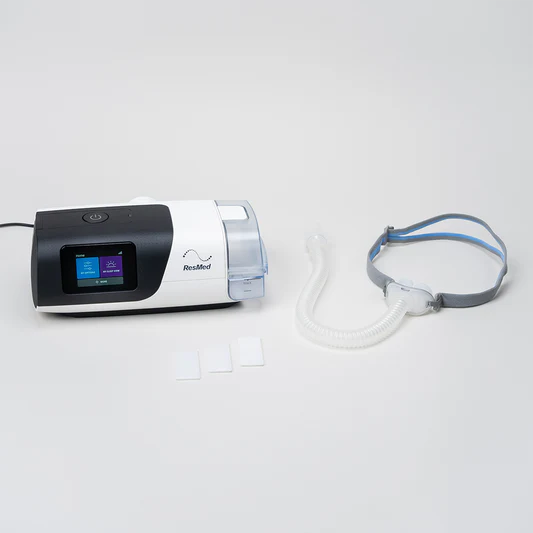 CPAP machine and mask